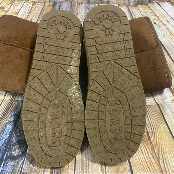 Dawgs Sheepdawgs Faux Suede Leather Snow Boots Size 9 Euro 40 - Picture 5 of 6